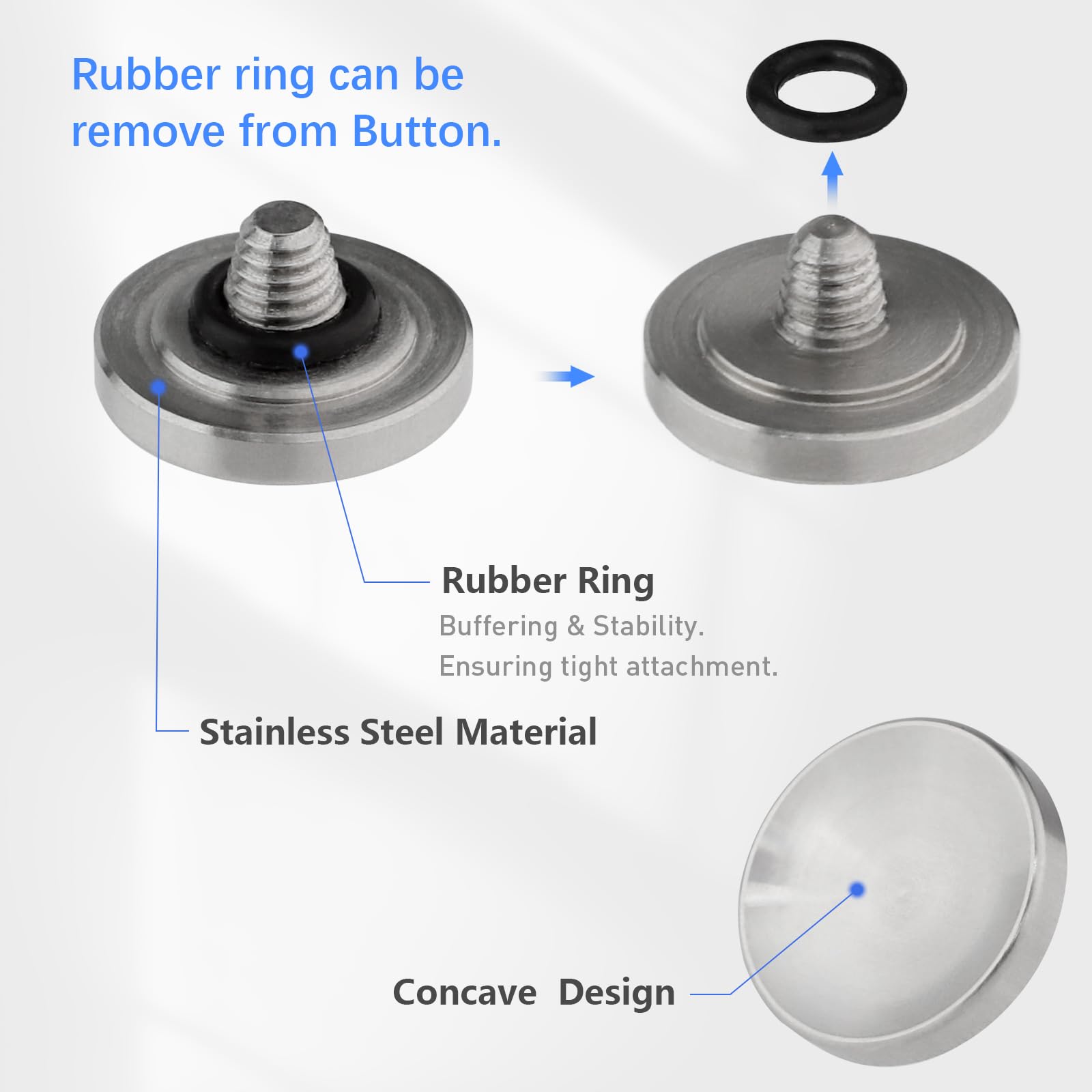Amazon | Haoge SRB-YS 金属製カメラシャッターボタン レリーズボタン